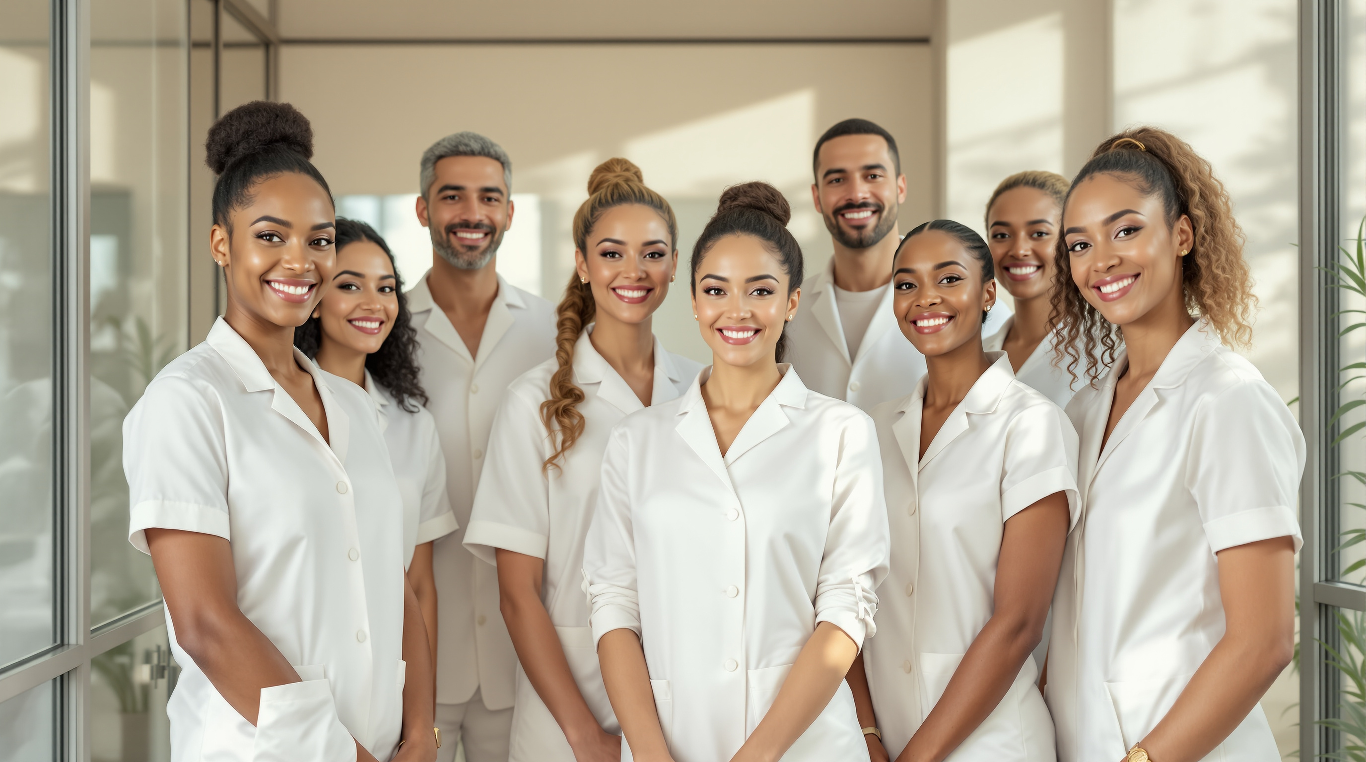 The professional team at Snow Fairy Nail & Spa